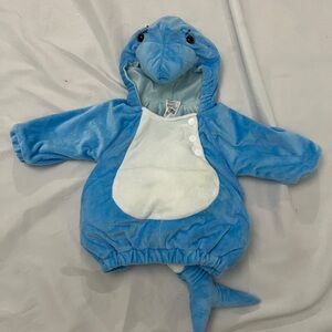 Blue Baby shark Costume